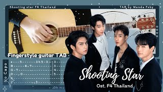 Shooting Star Ost.F4 Thailand หัวใจรักสี่ดวงดาว | Fingerstyle Guitar TAB | Bright Win Dew Nani #f4