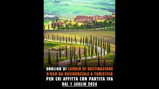 Nuove Regole per gli Affitti Brevi in Toscana: Cosa Cambia Dal 2026
