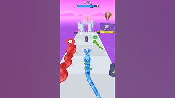 Snake Run Race Funny gameplay level~8 #shorts #reels #games #trending #challenge #snake #snakerun