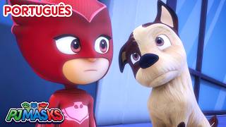 On the Puppy Trail 🐶 PJ Masks in Portuguese full episodes 🦸 Cartoons