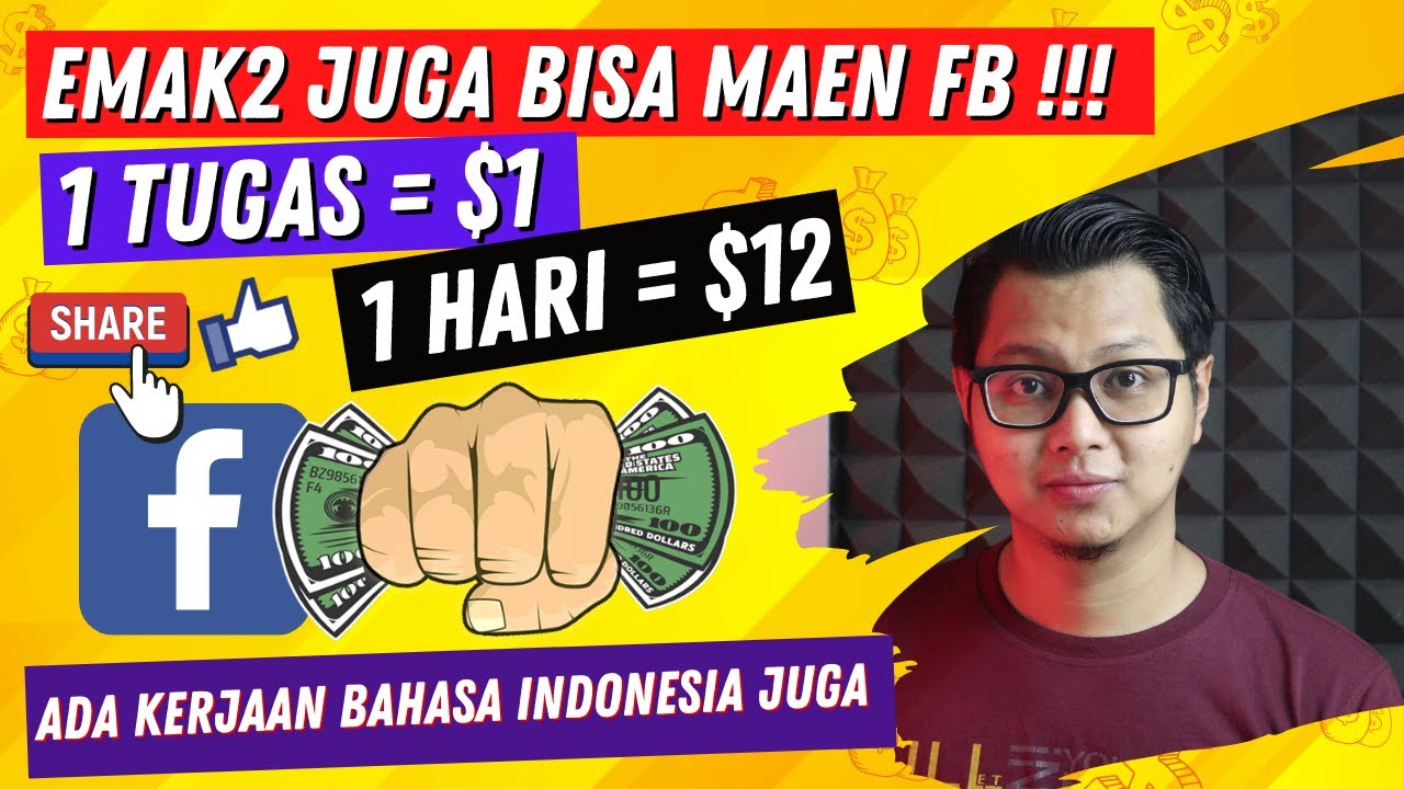 Cara Menghasilkan Uang Dari Internet Dengan Share Di Facebook Tanpa