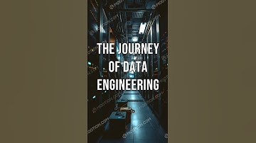 The journey of Data Engineering #dataengineer #data #datascience #shorts #dataanalytics #datalake