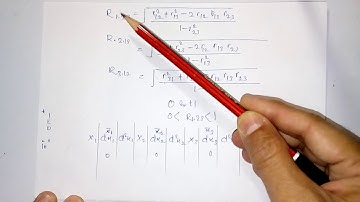 Multiple Correlation