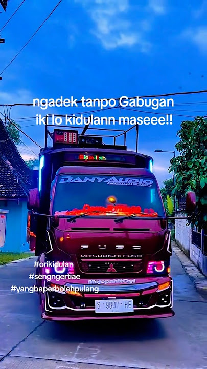 Sound horeg naik truk Dany Audio