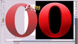 9. Создание логотипа Opera в Adobe Flash CS5(Видеокурс Анимация и Дизайн в Adobe Flash CS5 Автор: Кадников Виталий http://flashmaste.ru., 2015-03-17T12:05:34.000Z)