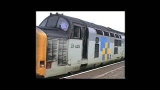 Class 37 31 North Wales Passenger & Freight Summer 95