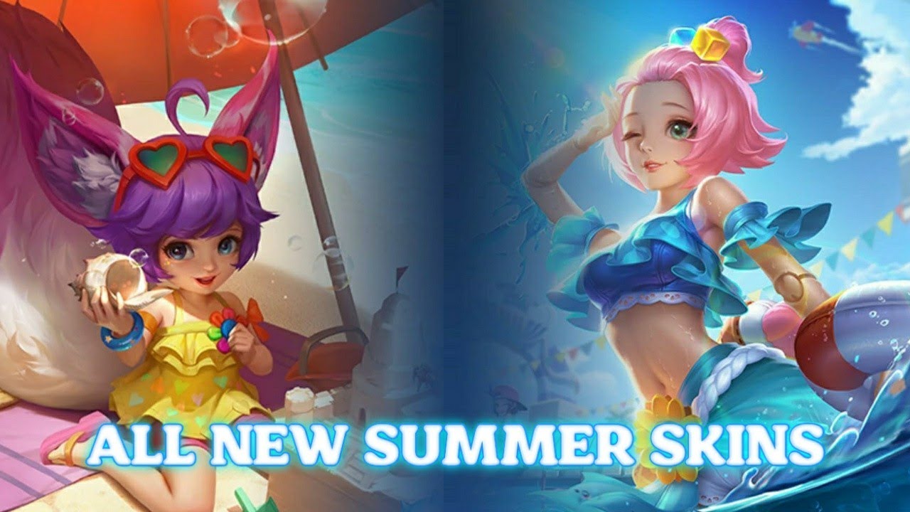 ALL UPCOMING SKINS IN MOBILE LEGENDS | MOBILE LEGENDS SUMMER SKINS