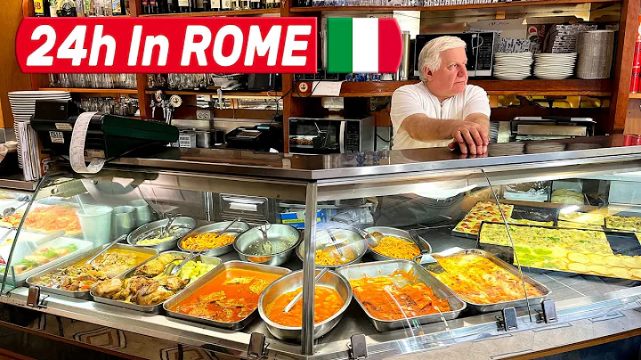 24 Hours Of ITALIAN FOOD In ROME - Best Roman Pizza & Local Street Food