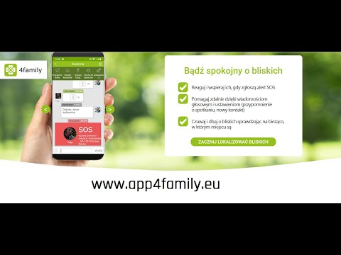 Działanie aplikacji mobilnej 4family dla zdalnej opieki