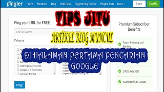 How to Quick Blog ArticleIndex Google - Quick Way to Appear on Google - When you post an article on . 