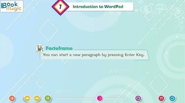 Ch 7 | Book Magic | computer world | Class 2 | Introduction to Wordpad | For children