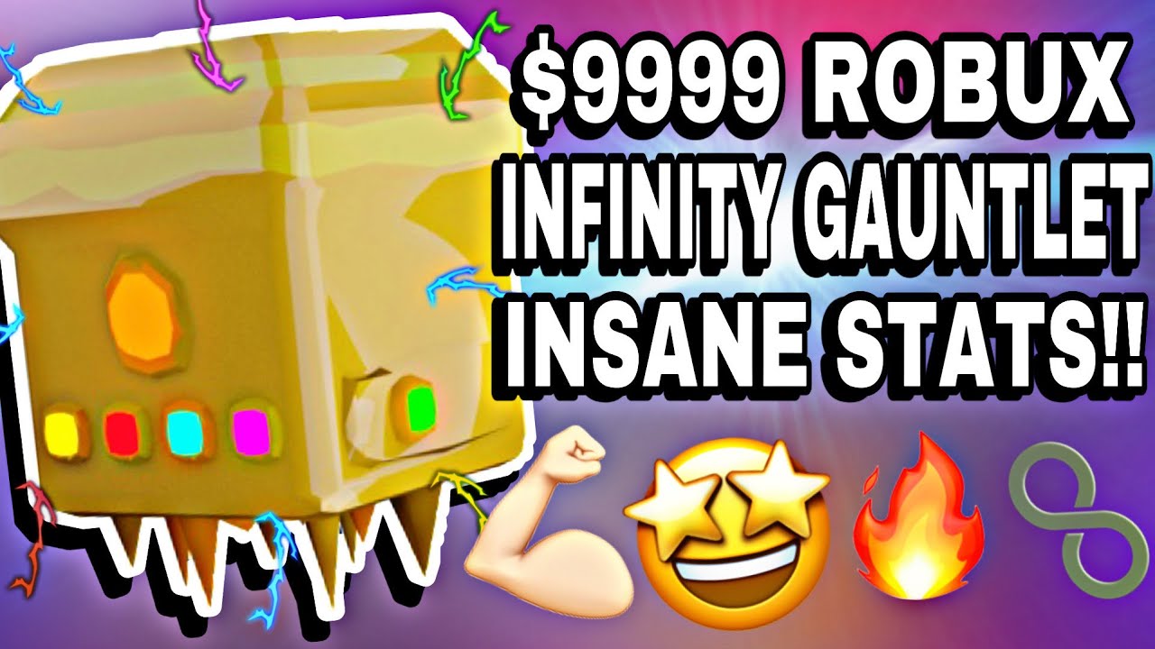 I GOT *INFINITY GAUNTLET* $9999 ROBUX! ON YOUTUBE CHAMPIONS NEW UPDATE ...