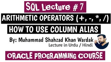 How to Use Arithmetic Operators in SQL | Arithmetic Operators in SQL | SQL Tutorial for Beginners
