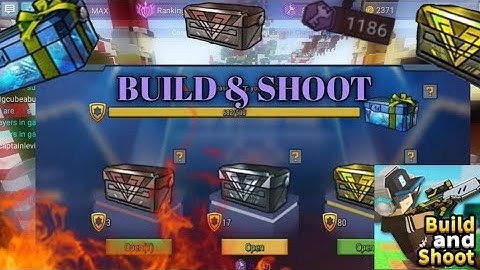 Spend 1k+ keys in Build and Shoot for open golden chest and diamond chest  - Blockman go