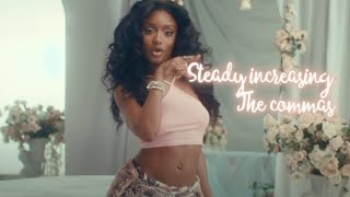 Ayra Starr - Commas (Lyrics Video)