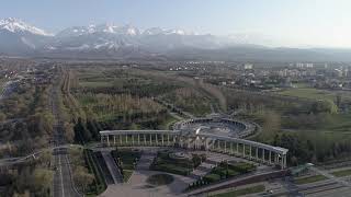 Аэросъемка с квадрокоптера The Almaty, Алматы/Казахстан, Кок Жайлау, БАО