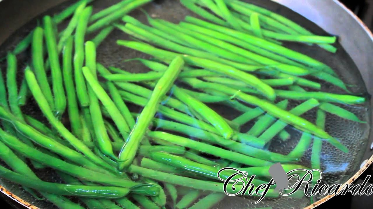 String Beans How It Cook At Home | Recipes By Chef Ricardo | Chef Ricardo Cooking