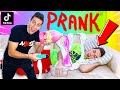 10 Ways To PRANK Your FRIENDS HOUSE with TIKTOK PRANK LIFE HACKS! (Challenge)