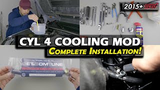 Subaru STI Cylinder 4 Reverse Cooling Mod  | COMPLETE & DETAILED  INSTALLATION | by Boost & Shutter 61,119 views 3 years ago 21 minutes