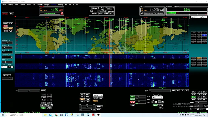Working N1MM in a 20m contest (and getting the exchange wrong!)