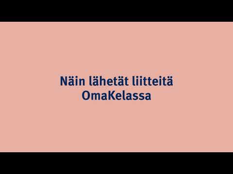 Video: Missä liitteeni on?