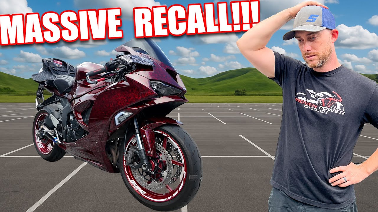2025 Kawasaki ZX-6R Dyno Tune! and 2024-2025 ZX-6 Recall