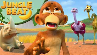 Taking Flight | Hiccup Line | Jungle Beat: Munki \& Trunk | Kids Animation 2023