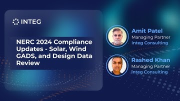2024 NERC Solar and Wind Requirements | #nerc #nercsolar #nercwind #nerccip #cip