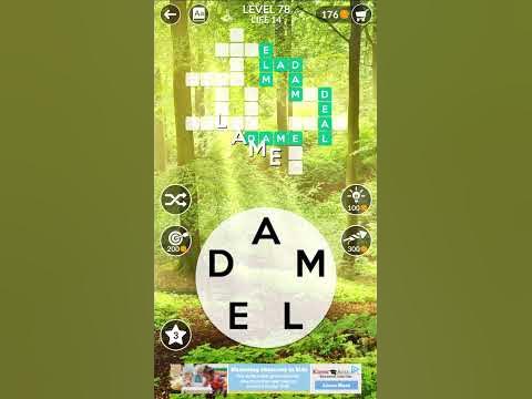 WORDSCAPES LEVEL 78 ANSWERS - YouTube
