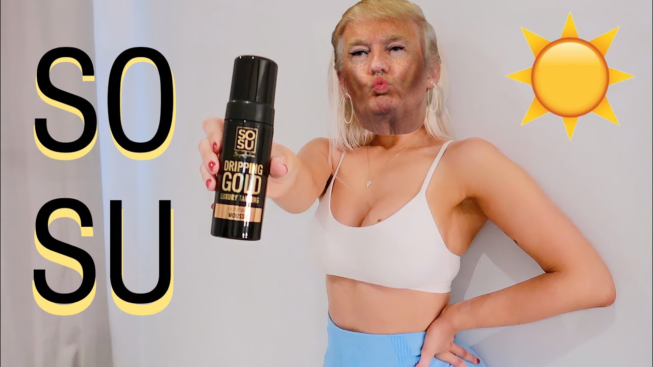 Sun Kissed or ORANGE?? | SOSU Fake Tan Review | ULTRA DARK Dripping Gold | Tanisha Allen