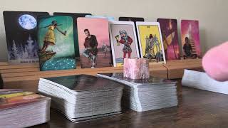 Somebody is clearing up past baggage to make the space to build something | Energy Tarot 