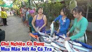 Vui Như Tết, Chú Nghiệp Cô Dung giải Cứu Hết Ao Cá Tra tặng Bà Con Khmer và Xóm Mương Trâu phần 1