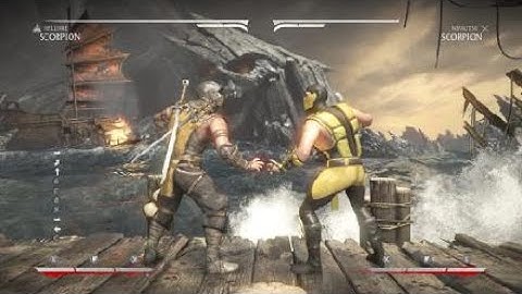 Run Cancel Kombo With Scorpion in Mortal Kombat X (Hellfire Variation)