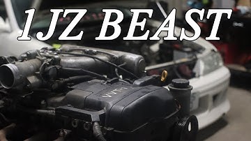 JZ engine removal | N/A to turbo conversion | Toyota MARK 2 JZX100 pt.2