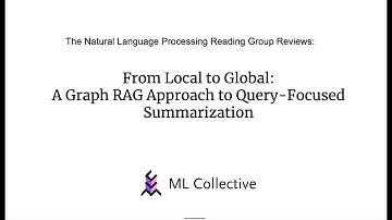 From Local to Global: A Graph RAG Approach to Query-Focused Summarization