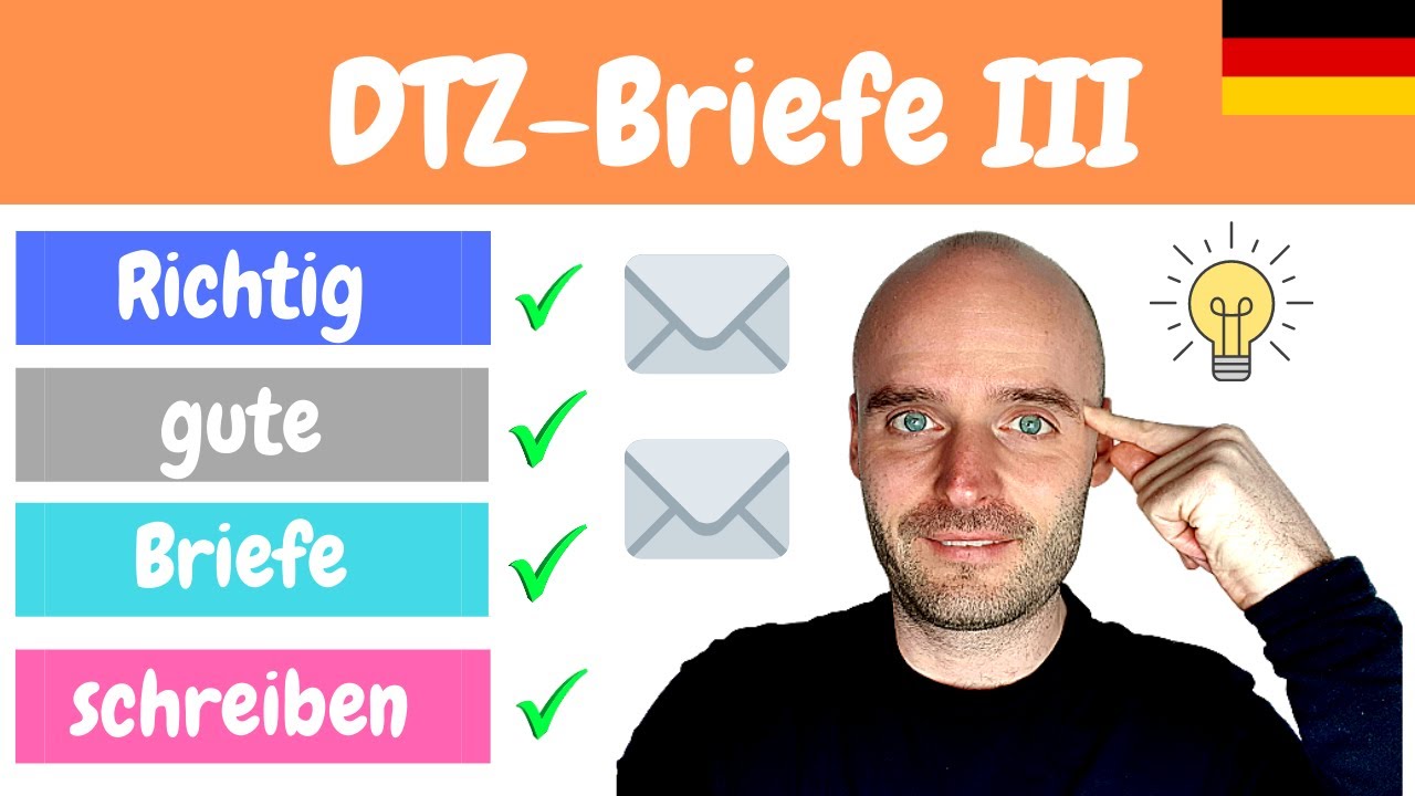  New Update DTZ / Telc B1 Briefe schreiben | Einladung | A2 B1 | Learn German | Deutsch lernen