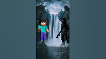 Herobrine vs notch and all minecraft mutant mobs😈🍷 #minecraft #viral #shrots