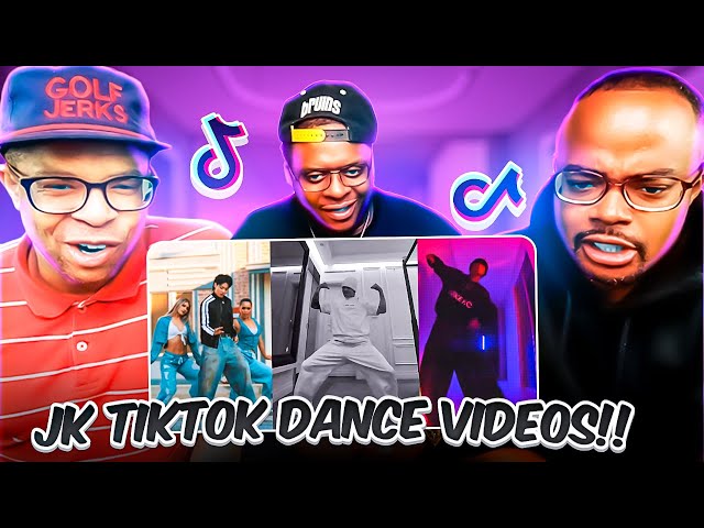 Reacting to Jung Kook's TikTok Dance Videos!! class=