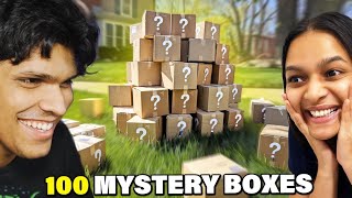 opening 100 Mystery Boxes with @urmilaaa screenshot 3
