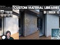 Creating CUSTOM MATERIAL LIBRARIES in Lumion 10