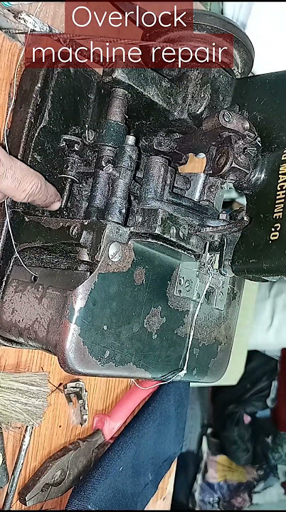 Overlock machine repair #short