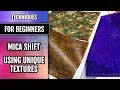 Part 1 | Techniques for beginners: Mica Shift - using Unique Textures. Polymer clay.
