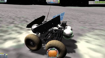 KSP - twin rover landing on the mun