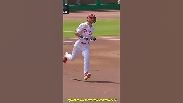 Trea Turner hits his first long ball of Spring Training! #baseball #sports #mlb #homerun #highlights