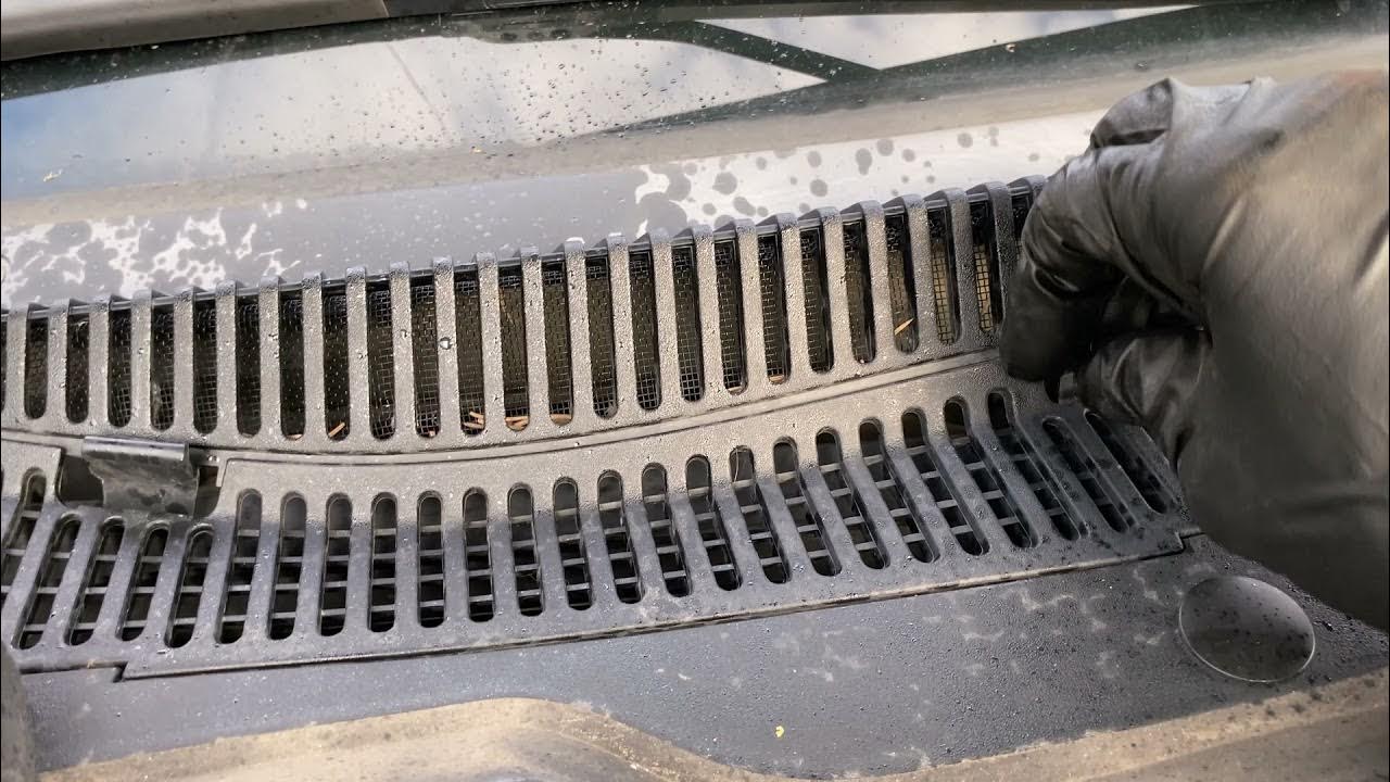 How to replace engine air filter and cabin air filter Chrysler 300