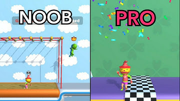 NOOB vs PRO vs HACKER = Run Race 3D #2