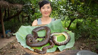 Snake soup with Chinese ingredients #cooking