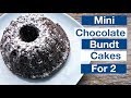 Best Ever Mini Chocolate Bundt Cakes For Two