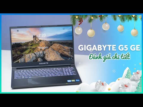 Đánh giá GIGABYTE G5 GE: RTX 3050 nhưng chiến game cực mượt!