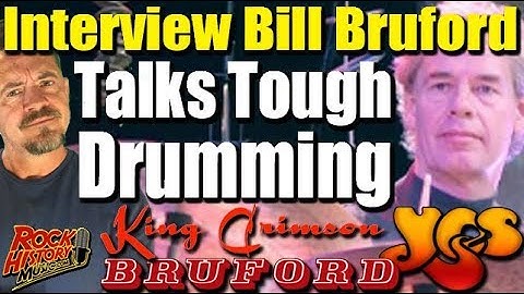 Bill Bruford On the Toughest Drums Parts "Brits are Determinately A-Rhythmic"